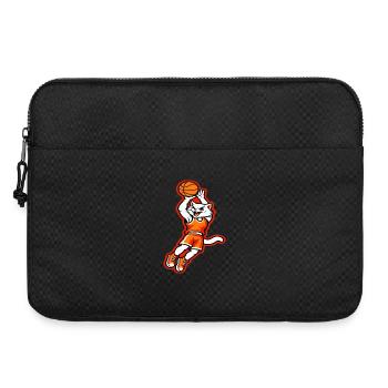 Fierce Cat Basketball Dunk Mascot - Laptop bag 15" - black - Front