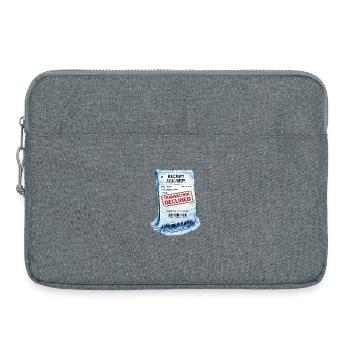 Frozen Receipt: Declined Transaction - Laptop bag 15" - heather grey - Front