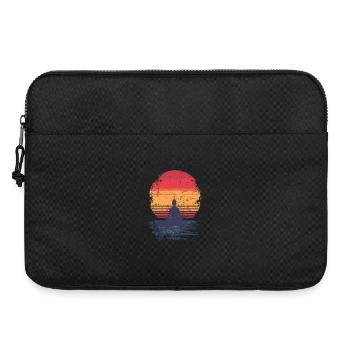 Sunset Meditation - Laptop bag 15" - black - Front