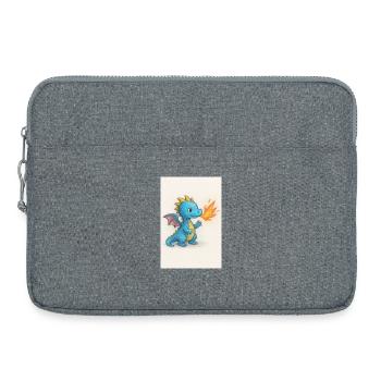 Blue Dragon Spark Breathfire - Laptop bag 15" - heather grey - Front