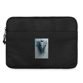 Percée de l’éléphant - Sacoche pour ordinateur portable 15 pouces - noir - Devant