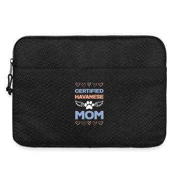 Maman havanaise certifiée - Sacoche pour ordinateur portable 15 pouces - noir - Devant