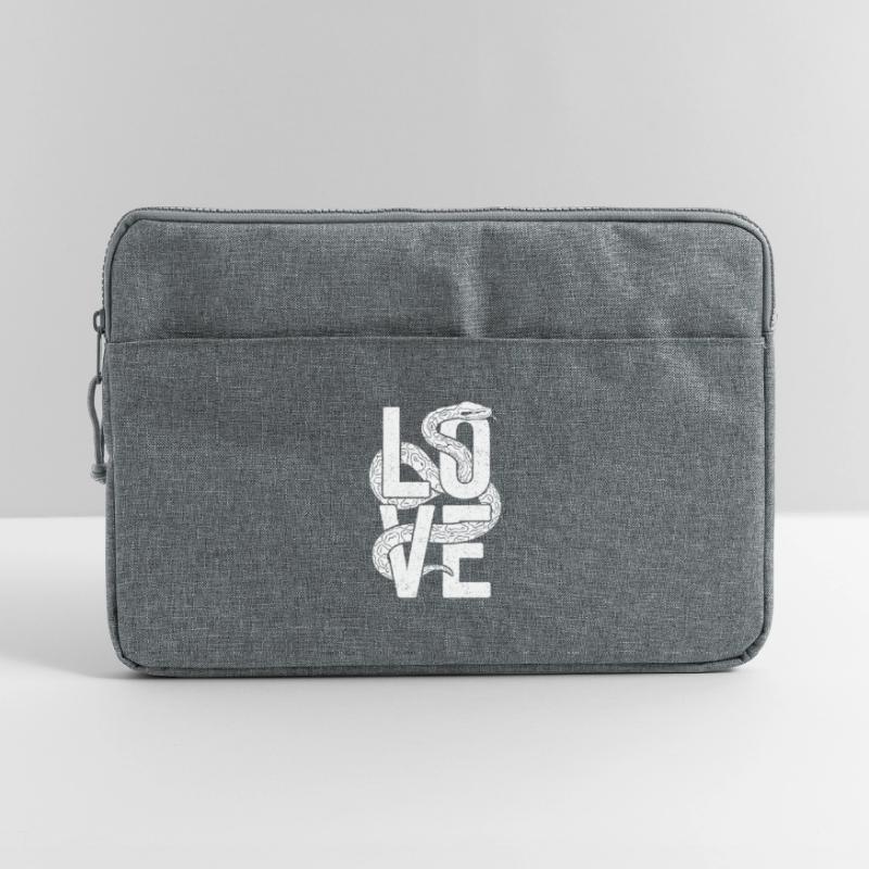 King Python Snakes LOVE Terrarium Python Laptop bag 15"