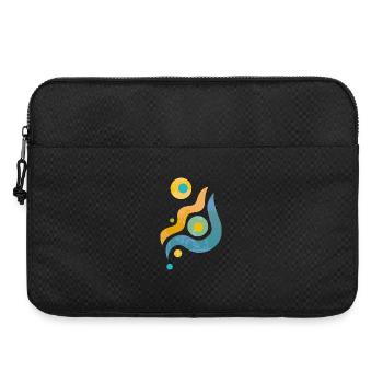 Yoga design_44 - Laptop bag 15" - black - Front