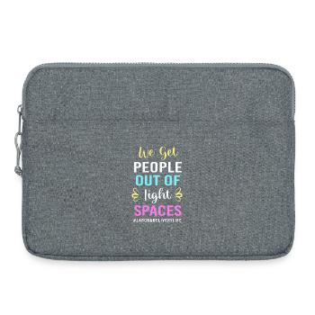 Midwife Childbirth - Laptop bag 15" - heather grey - Front