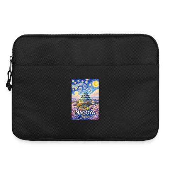 Nagoya, Japon - Sacoche pour ordinateur portable 15 pouces - noir - Devant