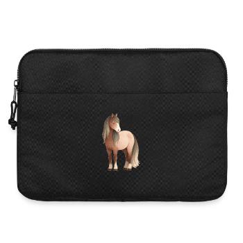 Pferd - Laptoptasche 15" - Schwarz - Vorne