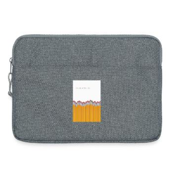 One in a Million Minimalist Statement - Laptoptasche 15" - Grau meliert - Vorne