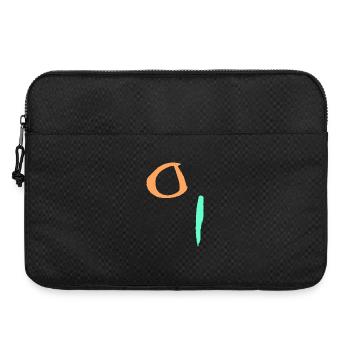 Minimal Abstract - Laptop bag 15" - black - Front
