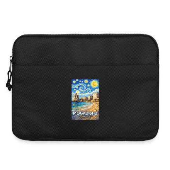 Mogadishu Somalia Starry Night - Laptoptasche 15" - Schwarz - Vorne