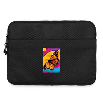 Schmetterling - Laptoptasche 15" - Schwarz - Vorne