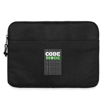 Code Mode Activé - Programmeur Ingénieur logiciel Codeur - Sacoche pour ordinateur portable 15 pouces - noir - Devant