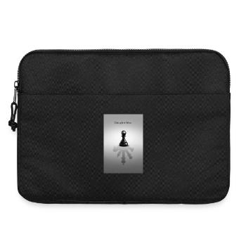 Discipline Wins  Mindset Design - Laptoptasche 15" - Schwarz - Vorne