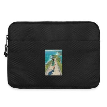 Coastal Crest Longboarder - Laptoptasche 15" - Schwarz - Vorne