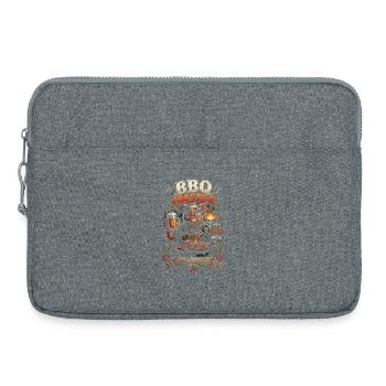 BBQ Master Pork Tropical Season Summer - Laptop bag 15" - heather grey - Front