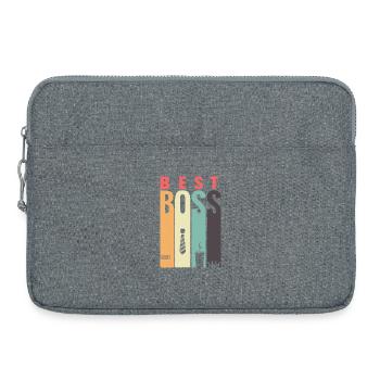 The Best Best Ever Manager CEO Men Women - Laptop bag 15" - heather grey - Front
