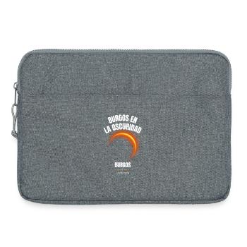 Burgos en la Oscuridad Totale Sonnenfinsternis 202 - Laptoptasche 15" - Grau meliert - Vorne