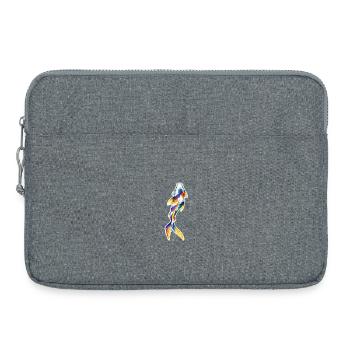 Koi. 4 . IA générée - Sacoche pour ordinateur portable 15 pouces - gris chiné - Devant