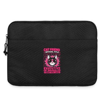 Cat Friend Chief Executive Of Snuggles - Laptop bag 15" - black - Front