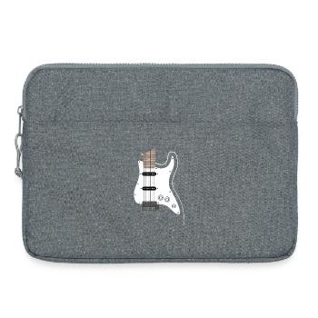 eGuitar Guitar Music Music Musician Band - Laptop bag 15" - heather grey - Front