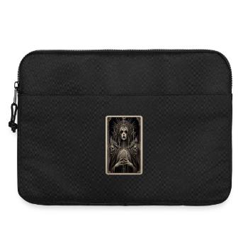 Reine gothique du Cœur Noir - Sacoche pour ordinateur portable 15 pouces - noir - Devant