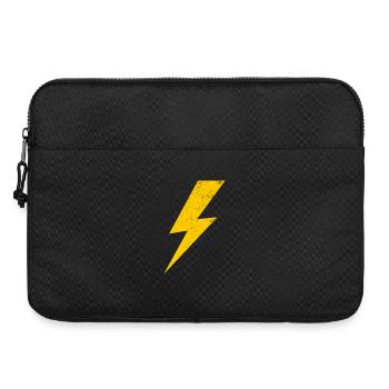 Energie Blitz Design für Power Fans - Laptoptasche 15" - Schwarz - Vorne