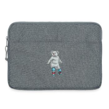 Koala Inline skating Inline skates - Laptop bag 15" - heather grey - Front