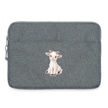 Goat - Laptop bag 15" - heather grey - Front