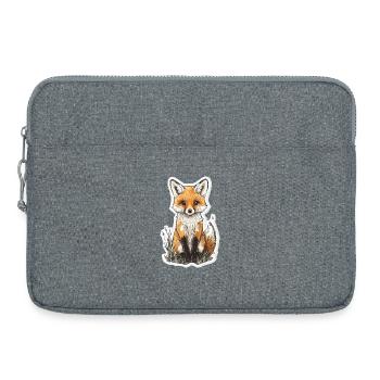 Fuchs - Laptoptasche 15" - Grau meliert - Vorne