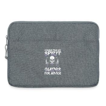  Consulting My Spirit Guides For Advice Schädel - Laptoptasche 15" - Grau meliert - Vorne