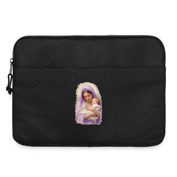 Madonna - The Virgin Mary with the Child Jesus - Laptop bag 15" - black - Front