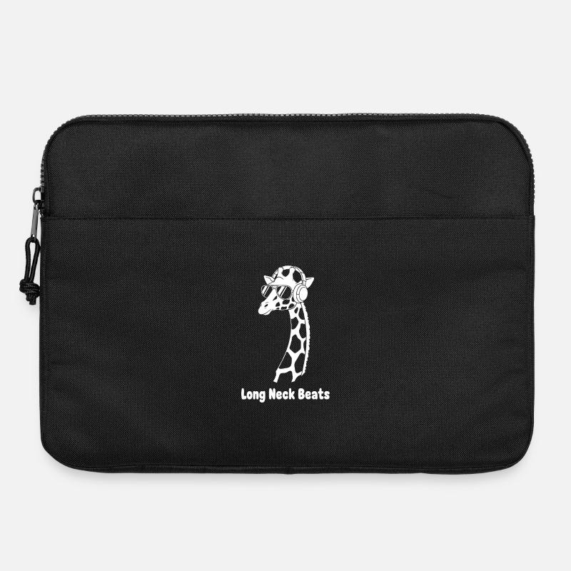 Longneck Beats Giraffe - Laptoptasche 15" - Schwarz