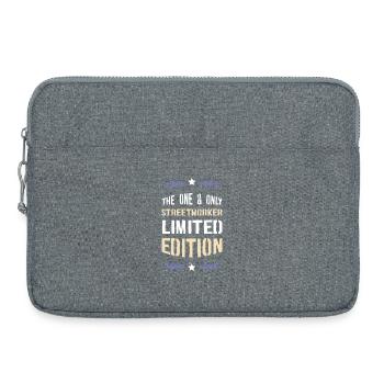 Une et unique édition limitée Streetworker - Sacoche pour ordinateur portable 15 pouces - gris chiné - Devant