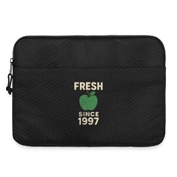 Fresh Since 1997 – Vintage Apfel Design - Laptoptasche 15" - Schwarz - Vorne