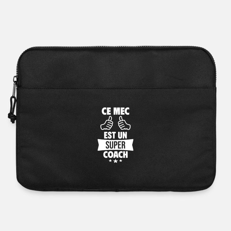 This guy is a great humor coach - Laptop bag 15" - black