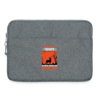 Cadeaux de chasse Chasse Examen de chasseur réussi - Sacoche pour ordinateur portable 15 pouces - gris chiné - Devant