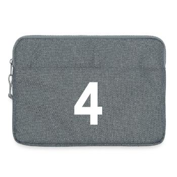 4 - Laptoptasche 15" - Grau meliert - Vorne