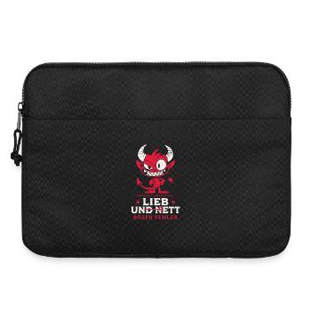 You think I'm small, sweet and nice – Funny T - Laptop bag 15" - black - Front