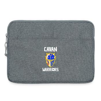 Cavan Warriors Ireland - Laptop bag 15" - heather grey - Front