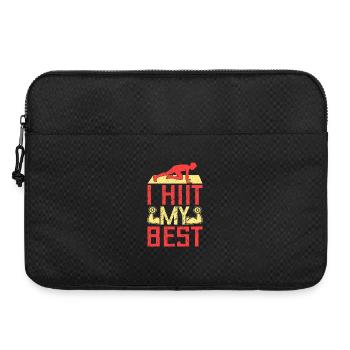 Fitness Fanatics I Hiit My Best Calisthenics Gym - Laptoptasche 15" - Schwarz - Vorne