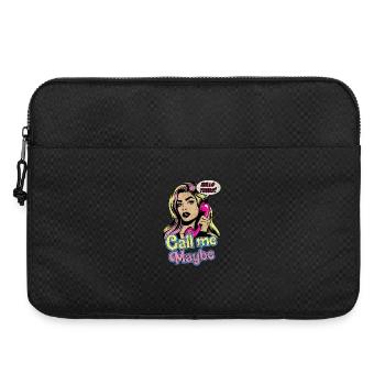 Nenn mich vielleicht - Laptoptasche 15" - Schwarz - Vorne