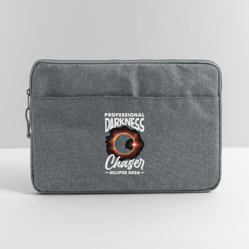 Solar eclipse 2026, August 12 Laptop bag 15"