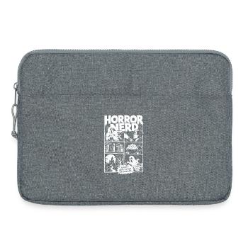 Horror Nerd Comic Spoiler Angst - Laptoptasche 15" - Grau meliert - Vorne