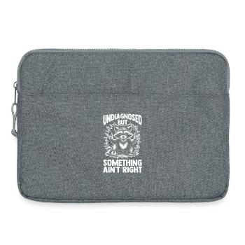 Undiagnosed But Something Ain't Right Raccoon - Laptoptasche 15" - Grau meliert - Vorne