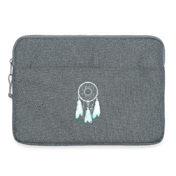 Traumfänger Sternenflug - Laptoptasche 15" - Grau meliert - Vorne