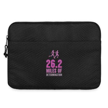 Marathon - 26,2 Miles of Determination - Laptop bag 15" - black - Front