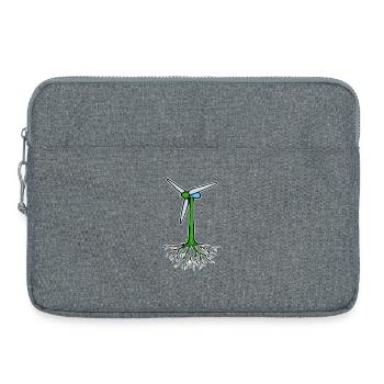 Earth Tree Environmental Protection Global Warming Environment Nature - Laptop bag 15" - heather grey - Front