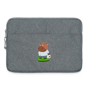 Bull Doctor First Aid Kit - Laptop bag 15" - heather grey - Front
