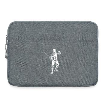 Fechter Zeichnung - Laptoptasche 15" - Grau meliert - Vorne
