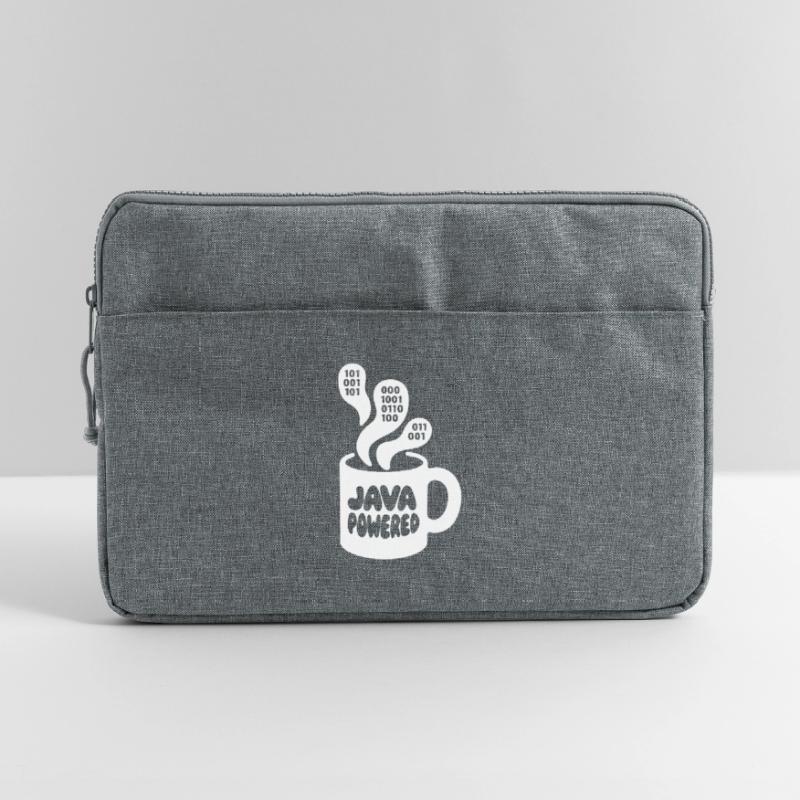 Java Powered Mug: Binary Steam Laptoptasche 15"